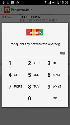 Nowa klawiatura kodu PIN na Android